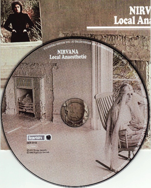 CD & poster, Nirvana (60s) - Local Anaesthetic